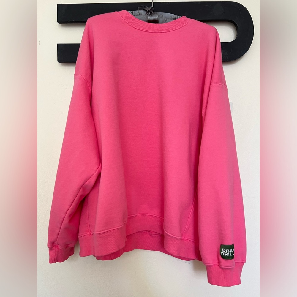 Unisex Oversized Crew - Color Cheeks. XS/S